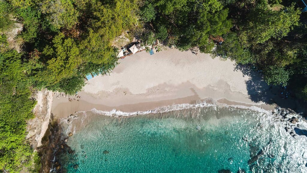 Cove from above