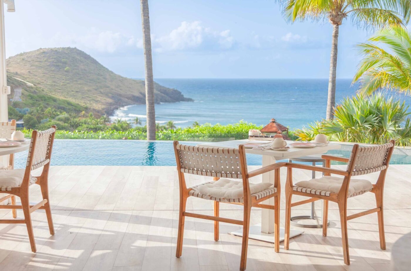 Hotel Le Toiny terrace