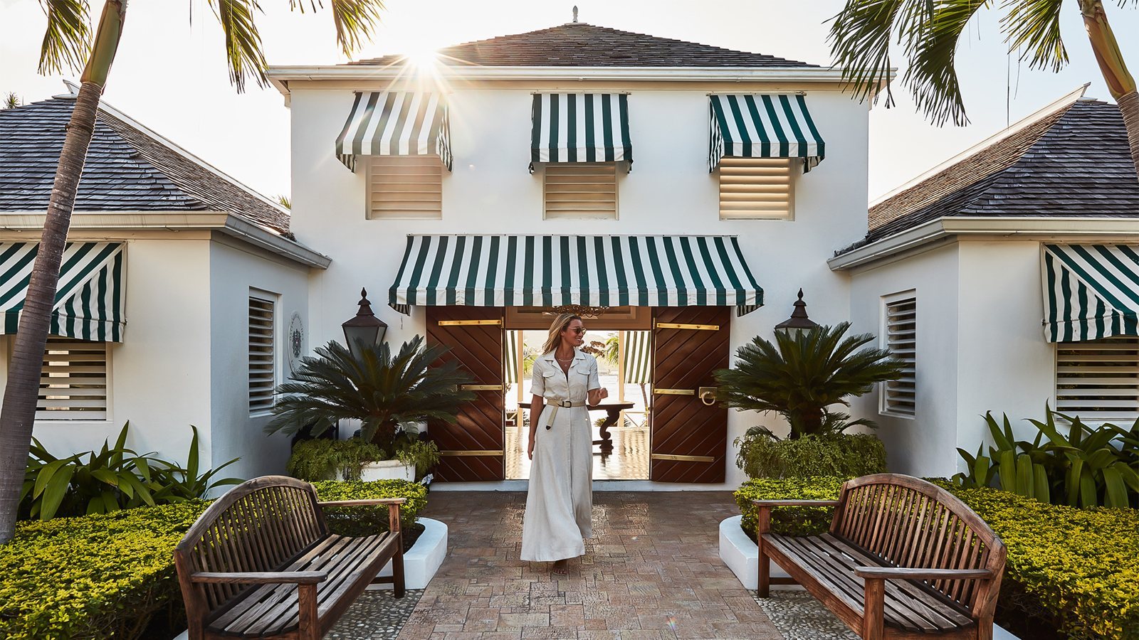 Villa entrance